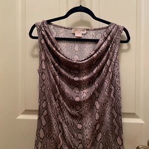 Women’s Leopard Print Michael Kors Top